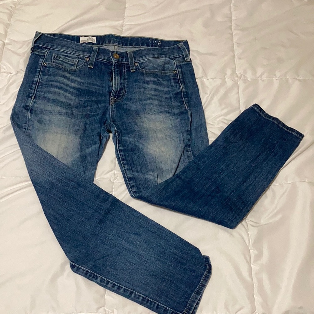 Gap boyfriend cropped jeans